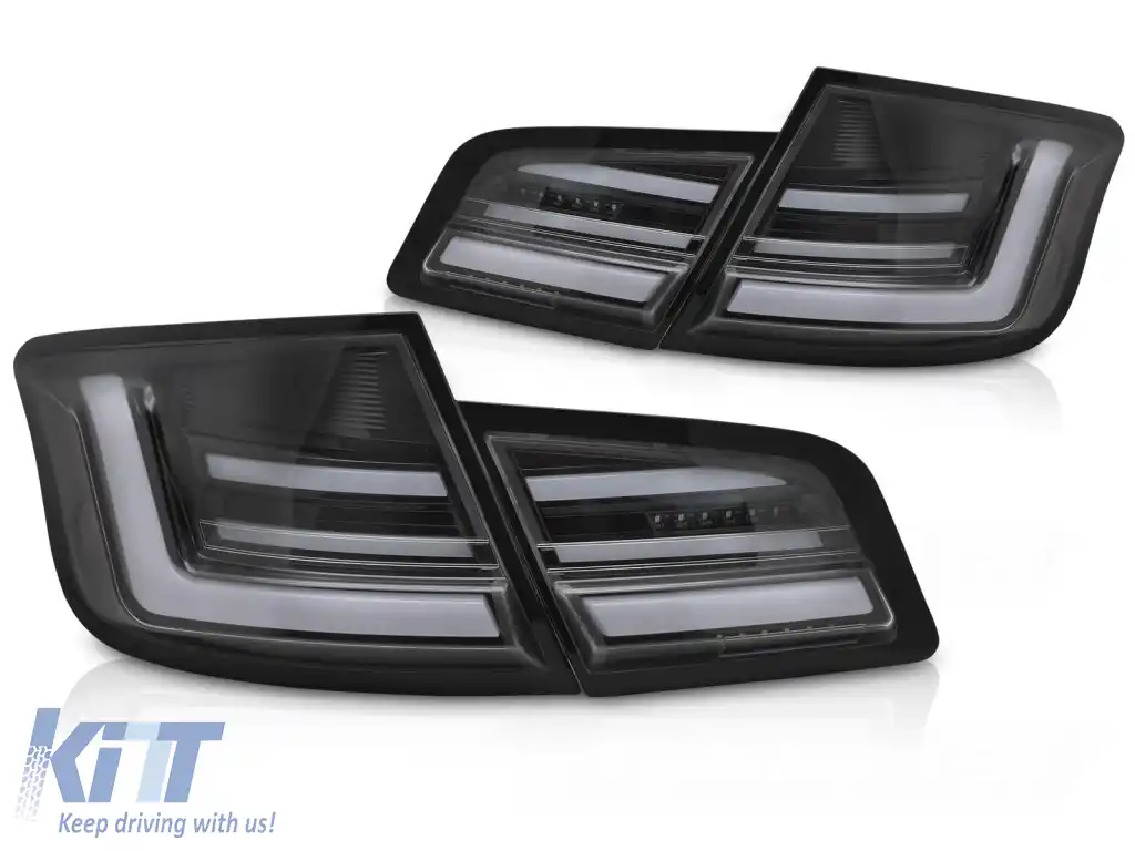 LUMINI TAIL LED BAR NEGRE SEQ potrivite pentru BMW F10 10-13