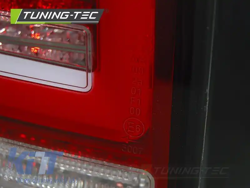 LUMINI TAIL LED BAR ROȘII ALBE SEQ potrivite pentru VW T5 10-15-image-6268735