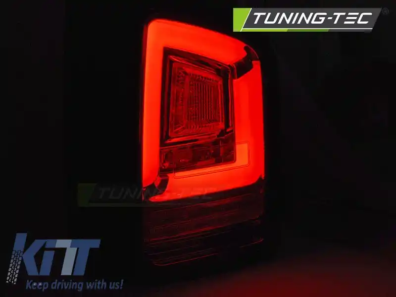 LUMINI TAIL LED BAR ROȘII ALBE SEQ potrivite pentru VW T5 10-15-image-6268736