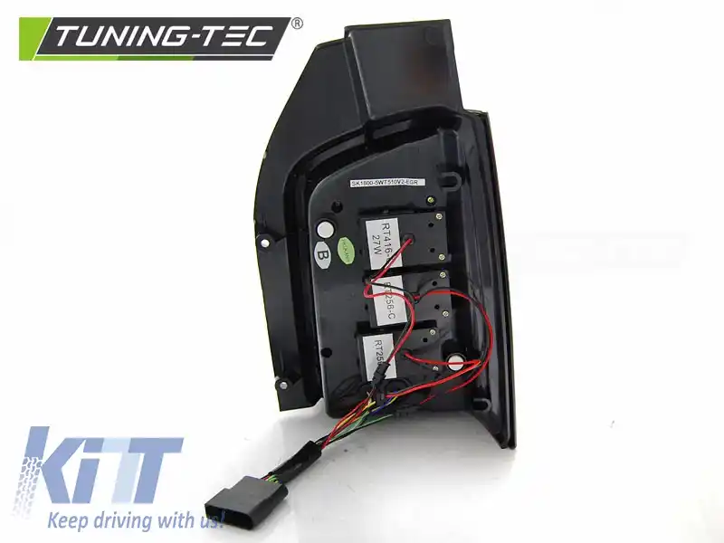 LUMINI TAIL LED BAR ROȘII ALBE SEQ potrivite pentru VW T5 10-15-image-6268738