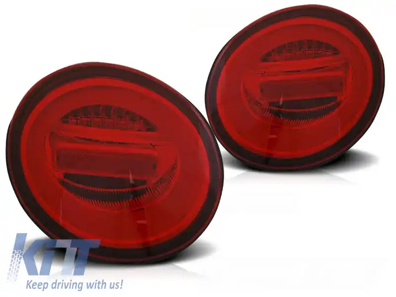 LUMINI TAIL LED BAR ROȘII ALBE SEQ potrivite pentru VW NEW BEETLE 10.98-05