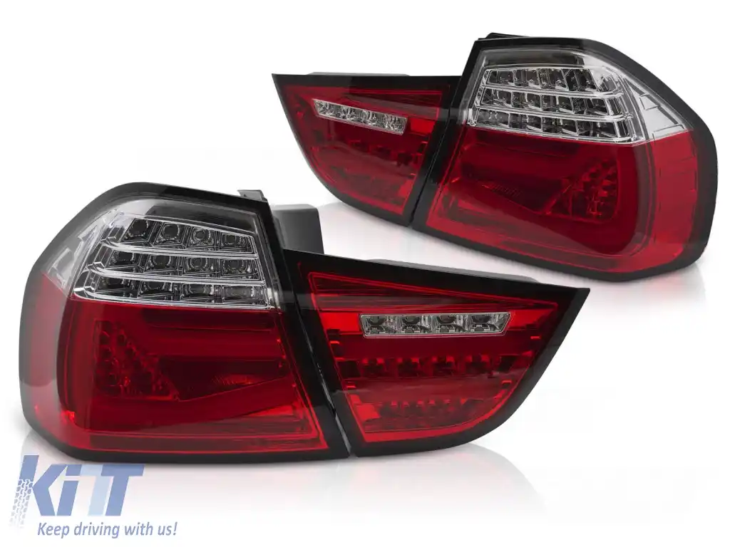 LUMINI TAIL LED BAR ROȘII ALBE SEQ potrivite pentru BMW E90 09-11