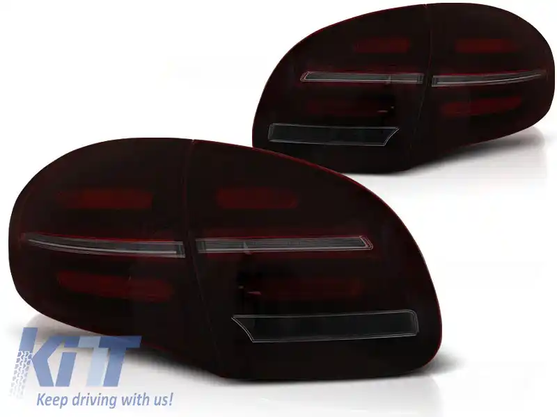 LUMINI TAIL LED BAR ROȘII FUMOASE SEQ potrivite pentru PORSCHE CAYENNE 10-15