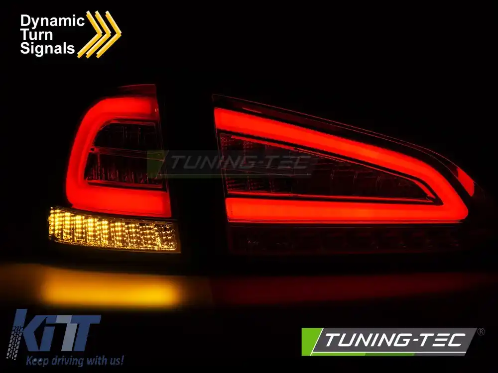 LUMINI TAIL LED CHROME SEQ potrivite pentru FORD FOCUS MK 3 SW 11-18-image-6269715