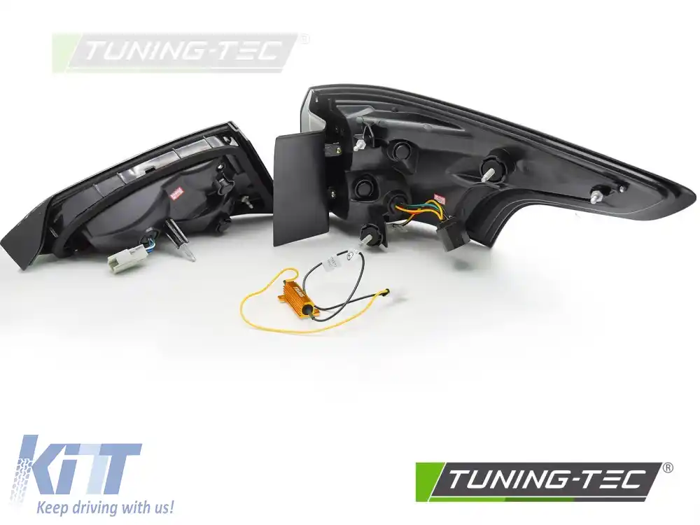 LUMINI TAIL LED CHROME SEQ potrivite pentru FORD FOCUS MK 3 SW 11-18-image-6269717