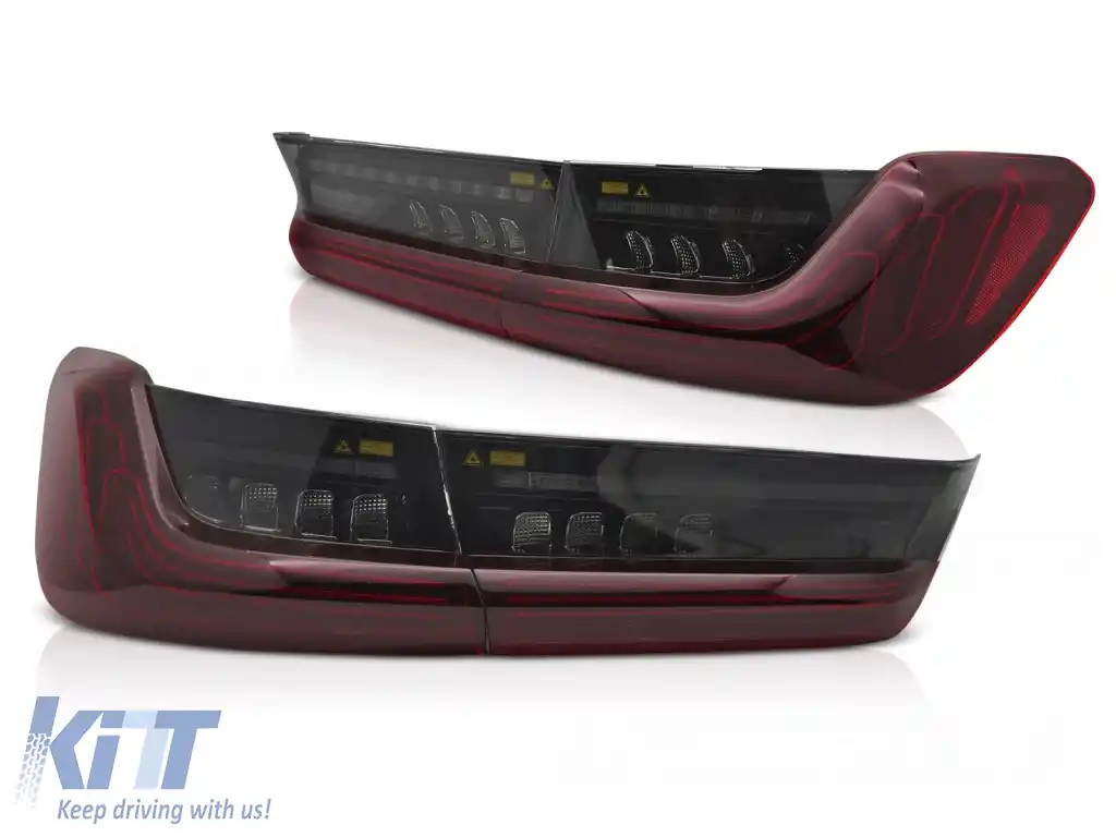 LUMINI TAIL LED CU ASPECT LASER ROȘU potrivite pentru BMW G20 19-22