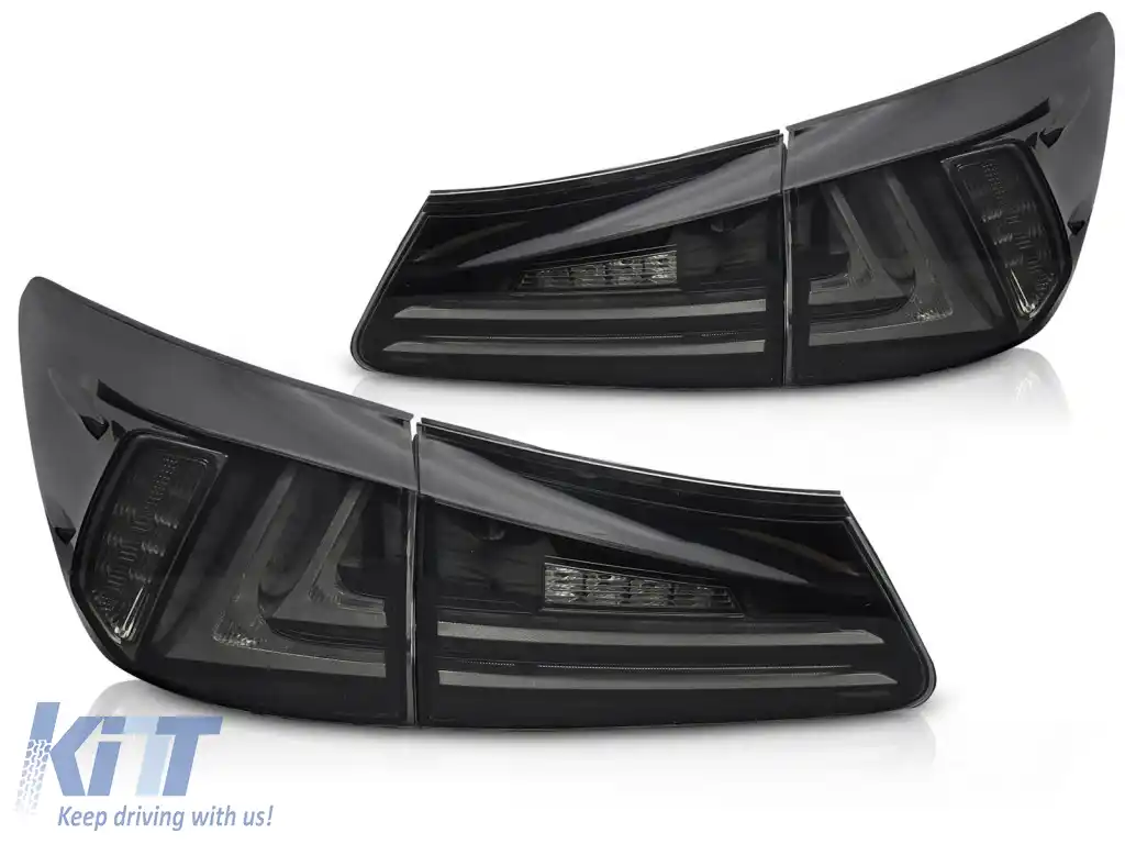 LUMINI TAIL LED FUMOASE LED potrivite pentru LEXUS IS II 06-13