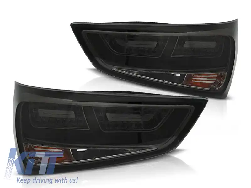 LUMINI TAIL LED FUMOASE potrivite pentru AUDI A1 2010-12.2014