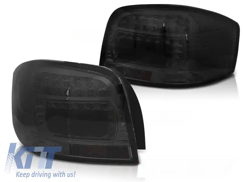 LUMINI TAIL LED FUMOASE potrivite pentru AUDI A3 05.03-08