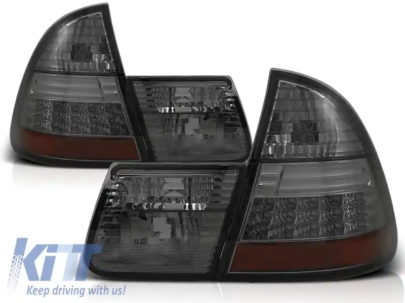 LUMINI TAIL LED FUMOASE potrivite pentru BMW E46 99-05 TOURING