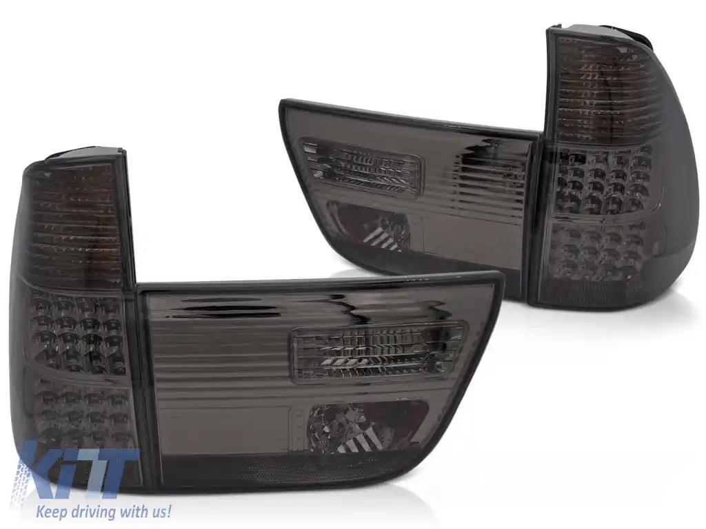 LUMINI TAIL LED FUMOASE potrivite pentru BMW X5 E53 09.99-10.03