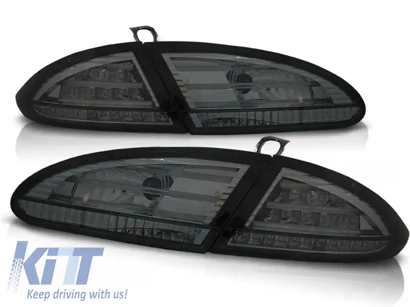LUMINI TAIL LED FUMOASE potrivite pentru SEAT LEON 06.05-09