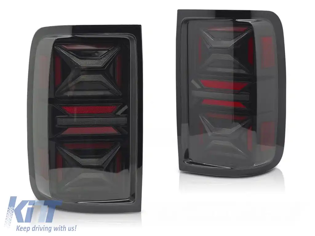 LUMINI TAIL LED FUMOASE potrivite pentru VW AMAROK 09-22