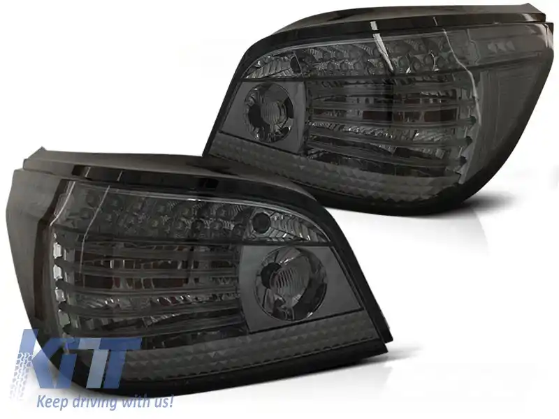 LUMINI TAIL LED FUMOASE SEQ potrivite pentru BMW E60 07.03-07