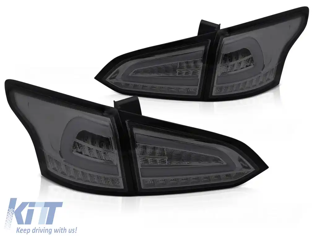 LUMINI TAIL LED FUMOASE SEQ potrivite pentru FORD FOCUS MK 3 SW 11-18
