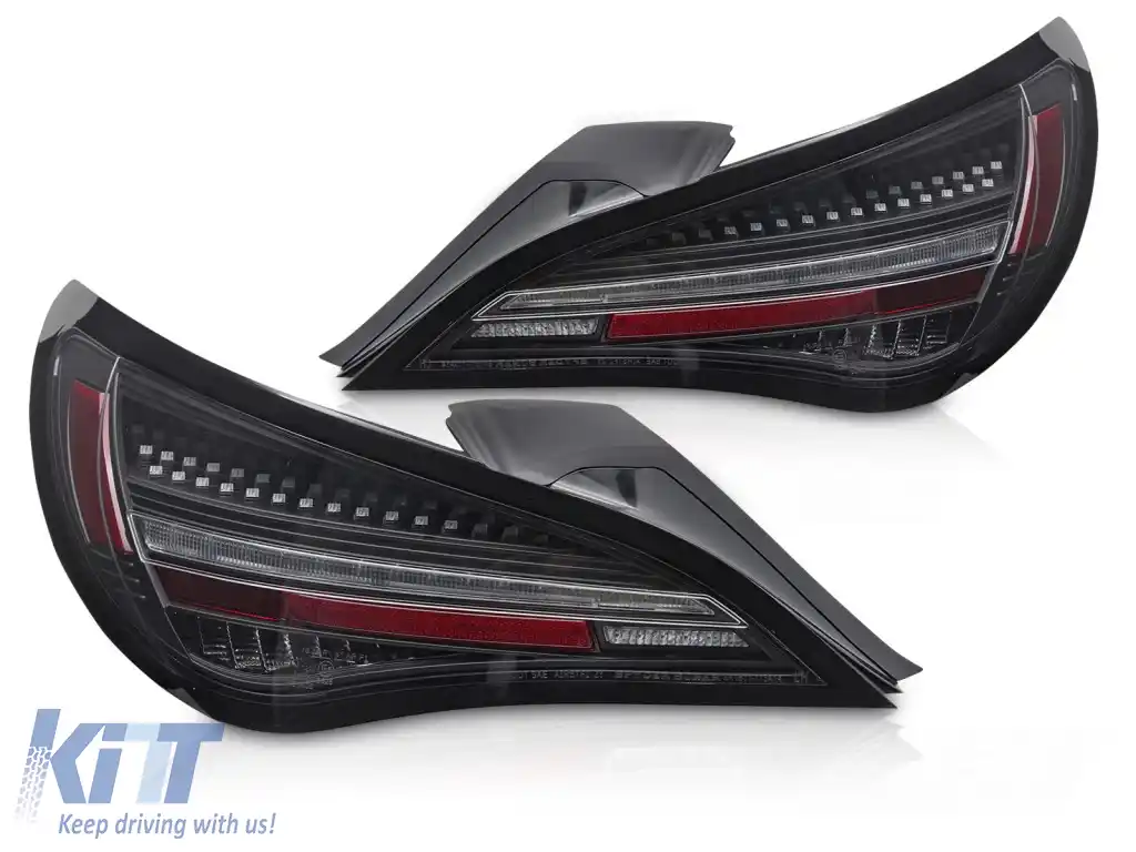 LUMINI TAIL LED SEQ NEGRE potrivite pentru MERCEDES CLA C117 13-16 / X117 14-16 LAMPA OE
