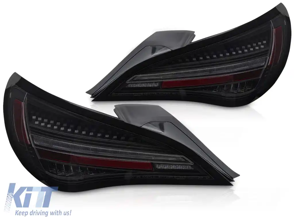 LUMINI TAIL LED SEQ NEGRU FUMURIU potrivite pentru MERCEDES CLA C117 13-19 / X117 14-19 OE LED