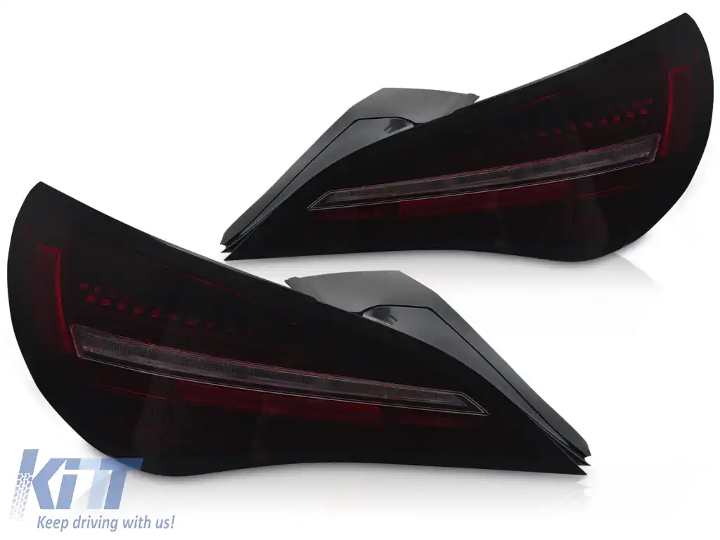 LUMINI TAIL LED SEQ NEGRU ROȘU FUMURIU potrivite pentru MERCEDES CLA C117 13-19 / X117 14-19 OE LED