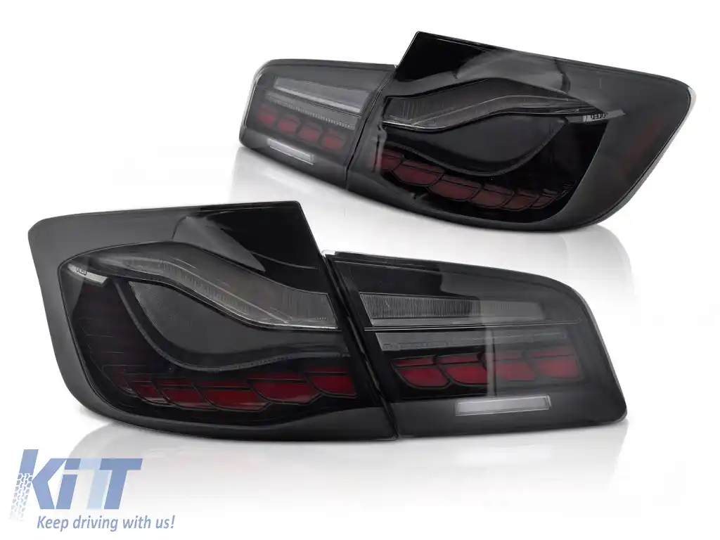 LUMINI TAIL OLED SEQ FUMOASE potrivite pentru BMW F10 10-16
