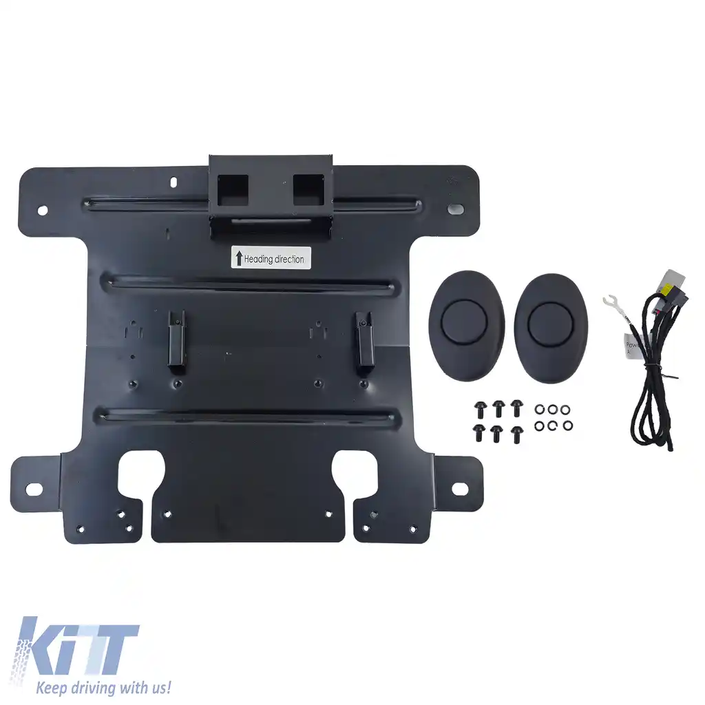 Luxus Consolă centrală cu frigider Negru Lucios potrivit pentru VW T6 T6.1-image-6257354
