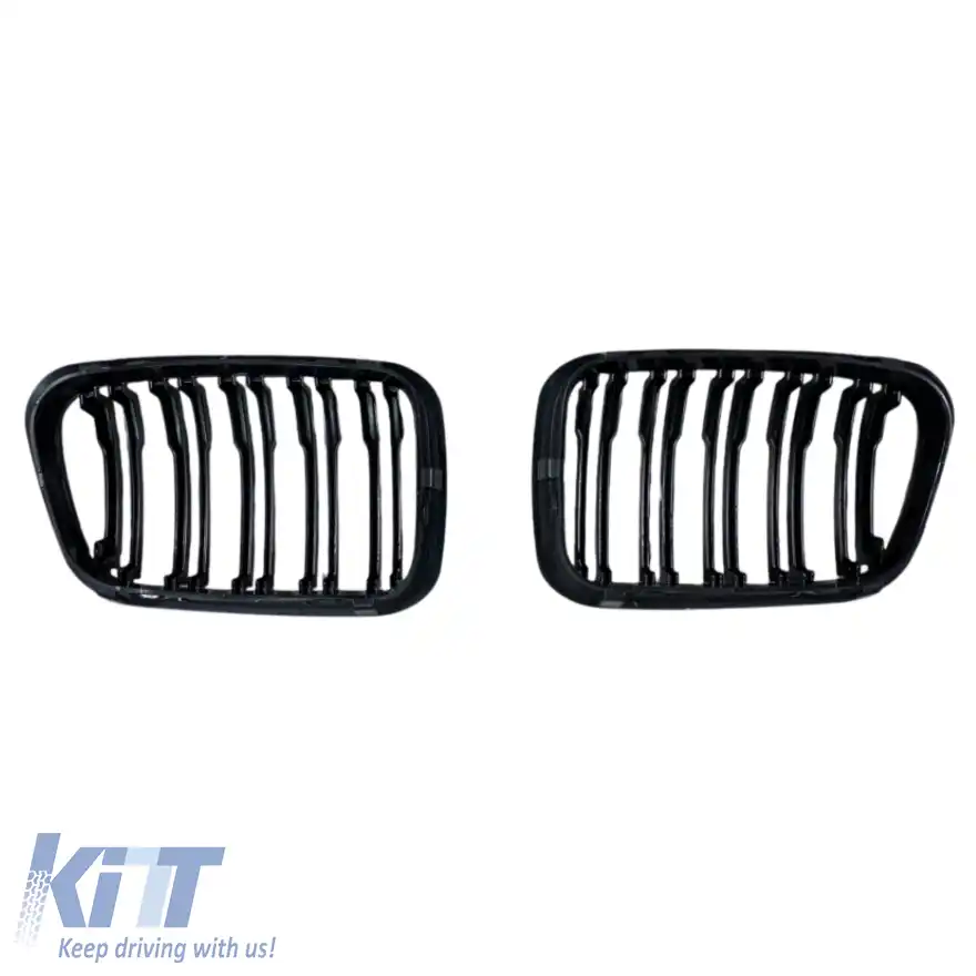 M BUMPERS potrivite pentru BMW 3 E46 SEDAN/COMBI 1998-2001 NEGRU PIANO-image-6260711