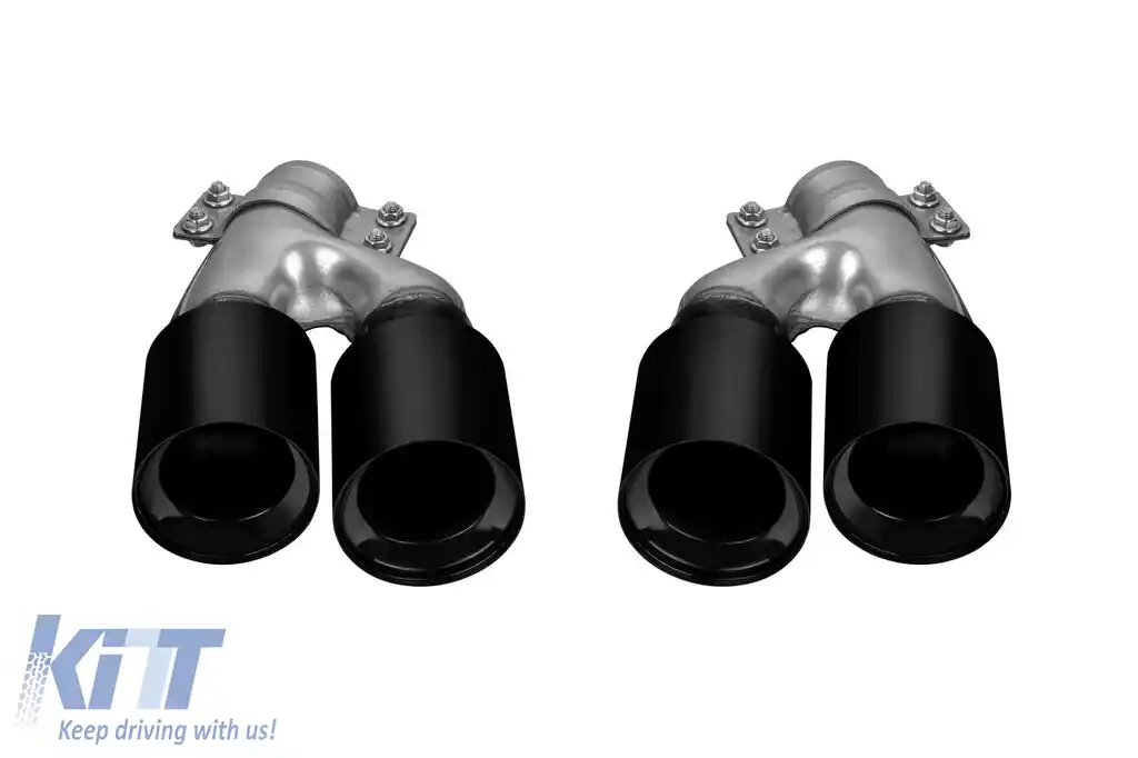 M Performance Design Design accesorii și difuzor cu țevi de eșapament negre M5 potrivite pentru BMW Seria 5 G30 2017-2020-image-6148325