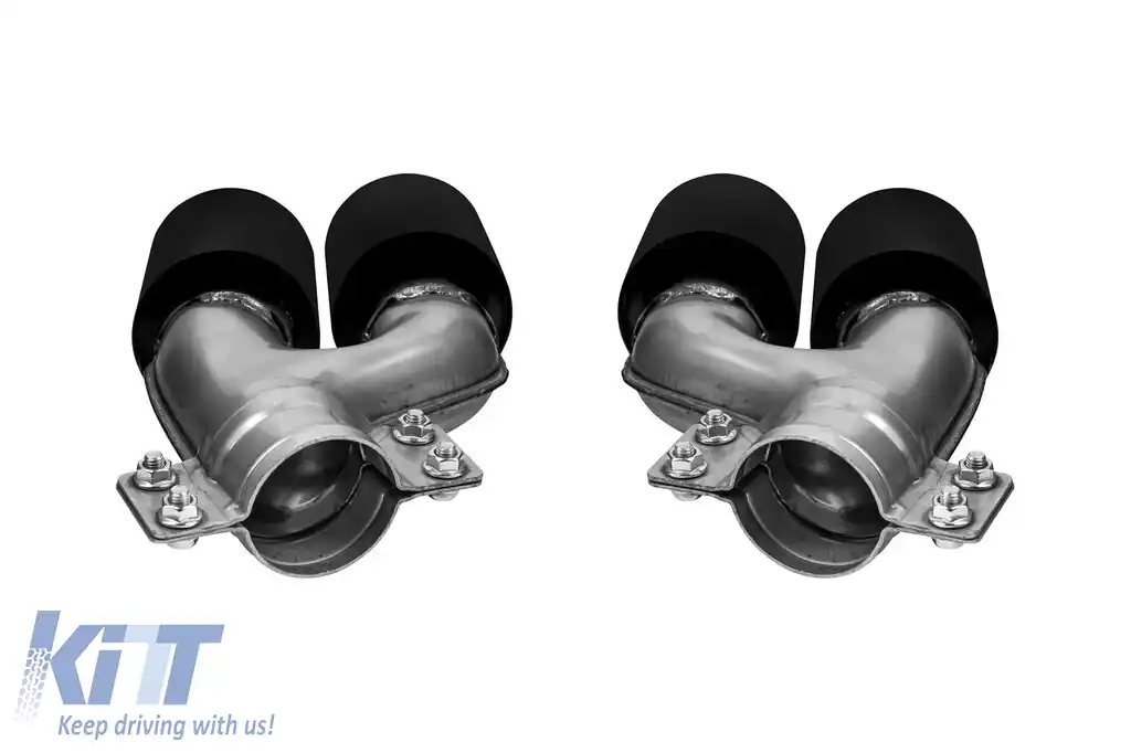 M Performance Design Design accesorii și difuzor cu țevi de eșapament negre M5 potrivite pentru BMW Seria 5 G30 2017-2020-image-6148327