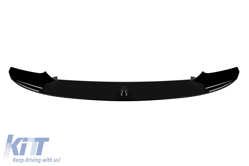 M Performance Design Design spoiler suitable for front M bumper for BMW 5 Series F10, F11 2010-2017, black lacquer-image-6261103
