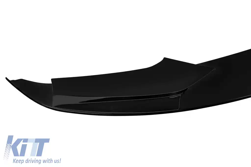 M Performance Design Design spoiler suitable for front M bumper for BMW 5 Series F10, F11 2010-2017, black lacquer-image-6261105