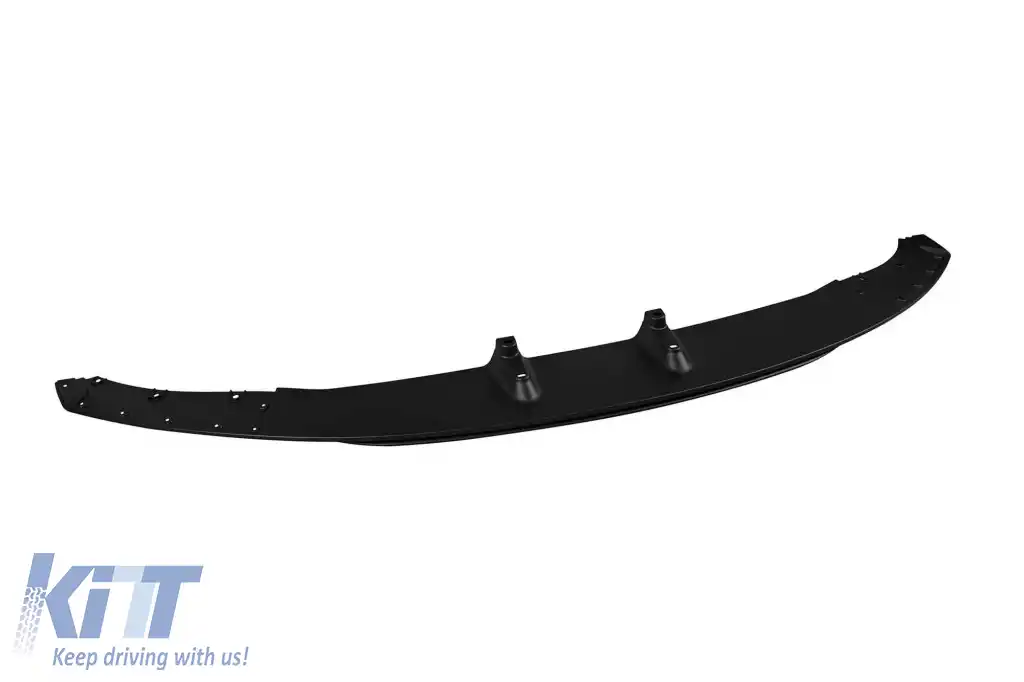 M Performance Design Design spoiler suitable for front M bumper on BMW Series 2 F22, F23 after 2013, black lacquer-image-6261114