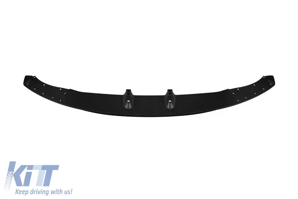 M Performance Design Design spoiler suitable for front M bumper on BMW Series 2 F22, F23 after 2013, black lacquer-image-6261115