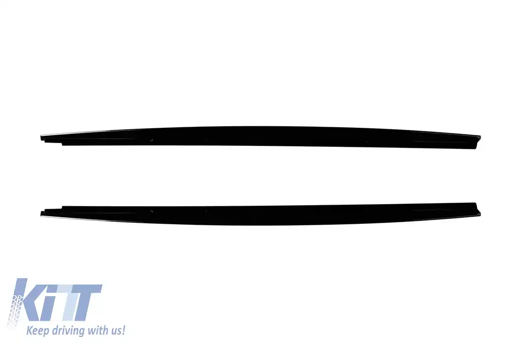 M Performance Design Design trim potrivit pentru M praguri laterale pe BMW Seria 3 GT F34 2013-2016, lac negru