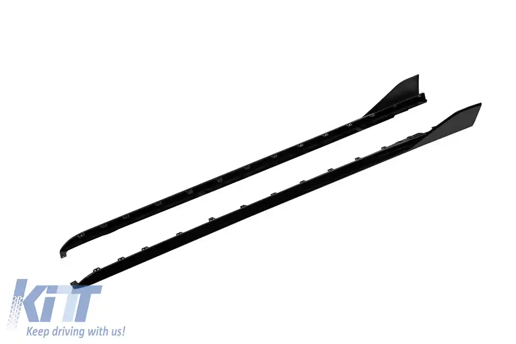 M Performance Design Design trim potrivit pentru M praguri laterale pe BMW Seria 1 F40 după 2019, lac negru