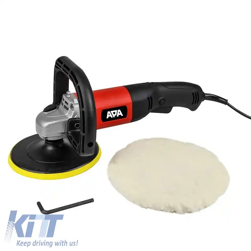 Mașină de polisat auto profesională 230V 1200W Ø 180mm APA 20998-image-6295249