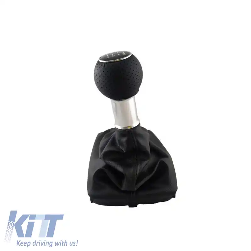 Mâner de schimb cu manșon negru potrivit pentru Audi A3 8L cu 6 viteze GK0203-image-6298442