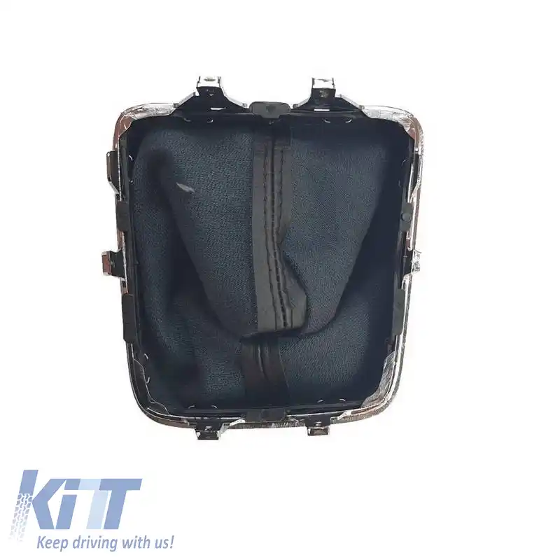 Mâner de schimb cu manșon negru potrivit pentru VW Tiguan / Sharan / Golf Plus cu 6 trepte-image-6313743