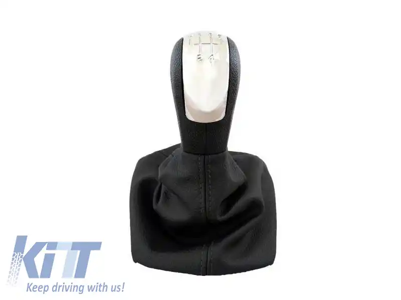 Mâner de schimb cu manșon negru potrivit pentru Skoda Octavia 2005-2013 / Yeti cu 5 viteze-image-6321585