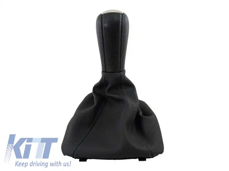 Mâner de schimb cu manșon negru potrivit pentru Skoda Octavia 2005-2013 / Yeti cu 5 viteze-image-6321587