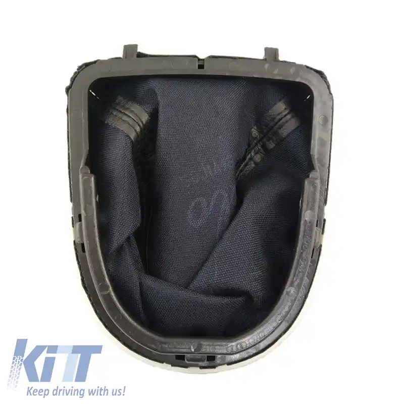 Mâner de schimb cu manșon Negru/Silver Potrivit pentru Seat Leon 2/Toledo 3 cu 5 viteze GK0341-image-6298421