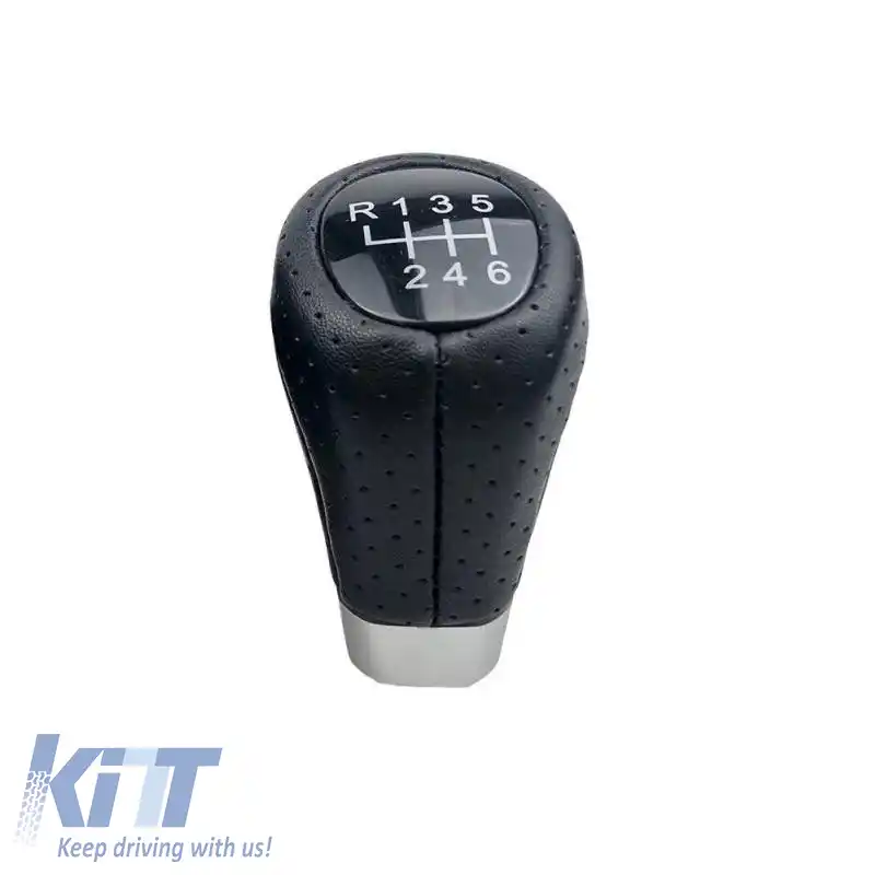 Mâner de schimb potrivit pentru BMW Negru / Argintiu cu aspect de 6 viteze E90-image-6311423