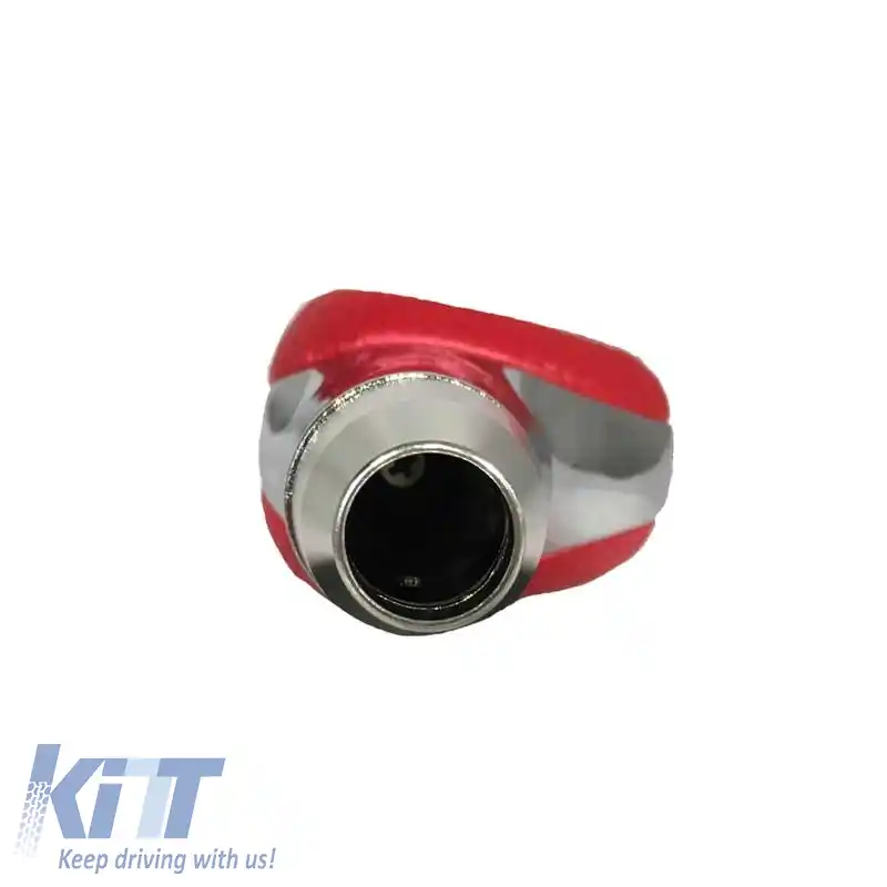 Mâner de schimb universal roșu/nichel cu orificiu potrivit pentru mersul înapoi normal 37020-image-6296311