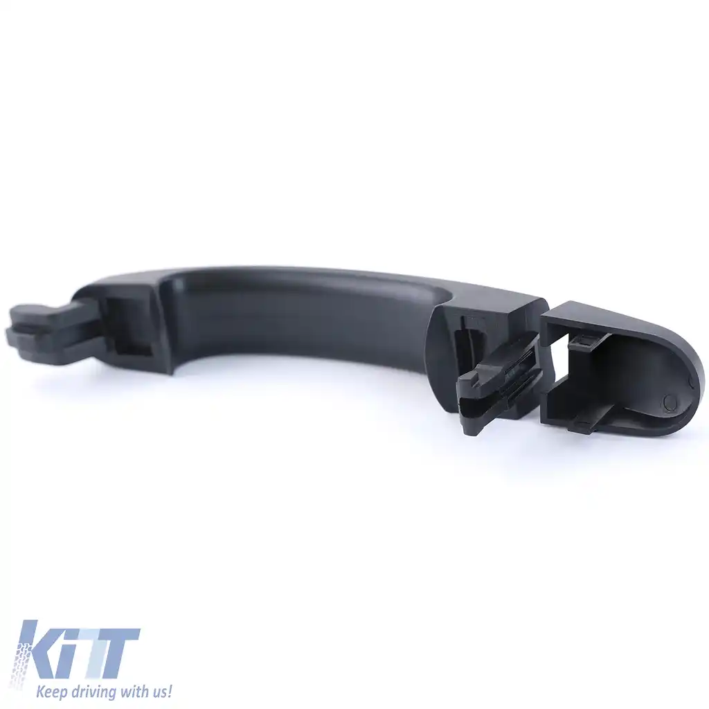 Mâner exterior negru ușă pasager dreapta pentru VW Bus T5 03-09-image-6202986