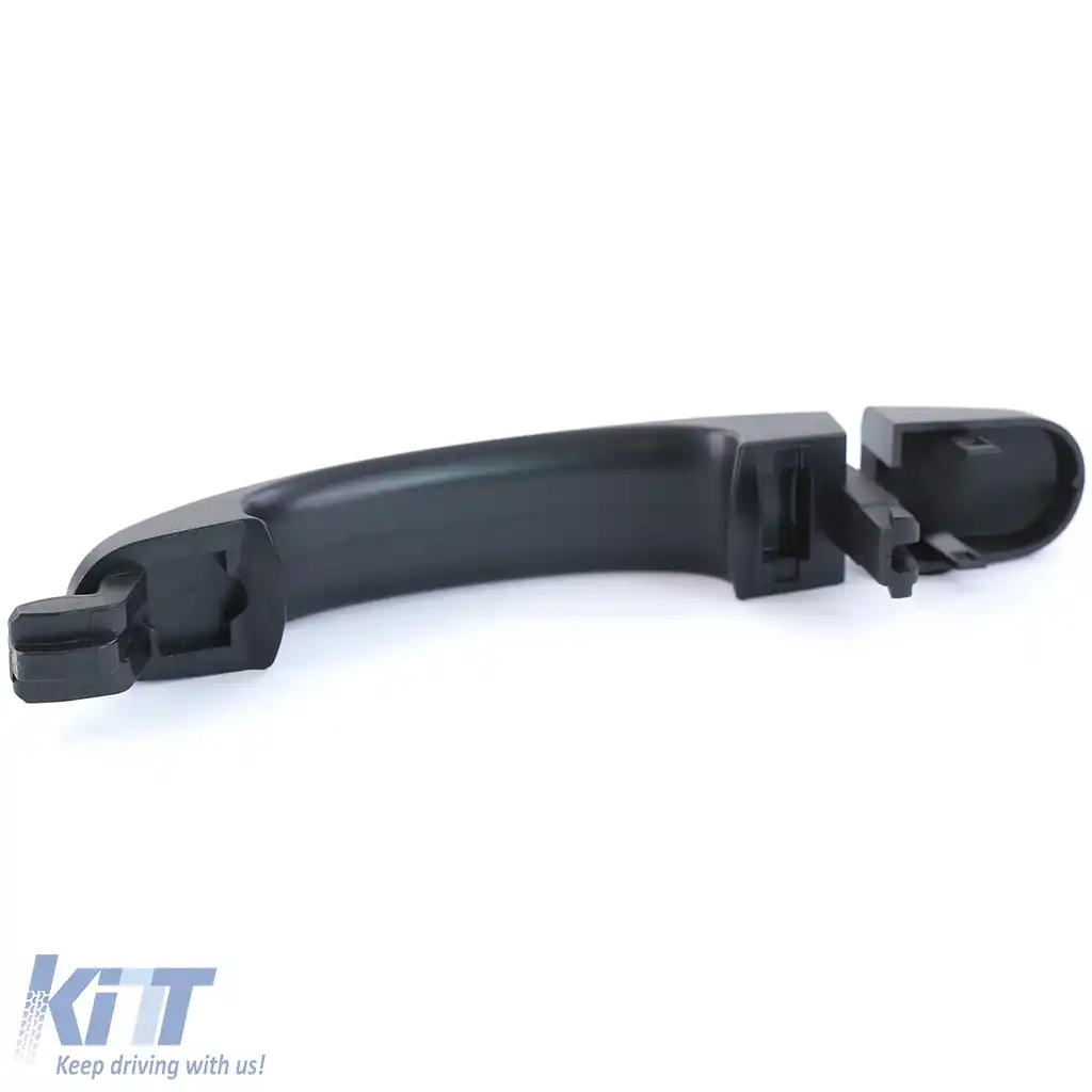 Mâner exterior negru ușă pasager dreapta pentru VW Bus T5 03-09-image-6202987