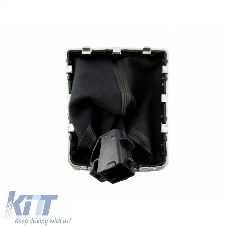 Mâner Schimbător cu Căptușeală Negru/Chrome Potrivit pentru Opel Astra H cu 6 Viteze GK0914-image-6296605