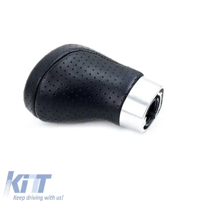 Mâner schimbător de viteze potrivit pentru BMW Negru / Argintiu cu aspect de 6 viteze E90-image-6312297