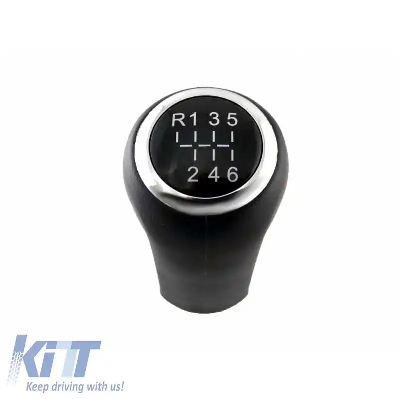 Mâner schimbător negru/ crom, potrivit pentru Opel Astra H, Corsa D, Zafira B cu 6 viteze GK0912-image-6296509