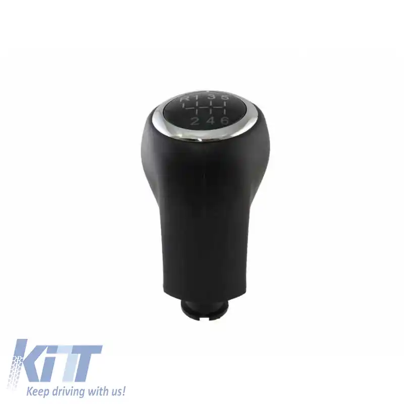 Mâner schimbător negru/ crom, potrivit pentru Opel Astra H, Corsa D, Zafira B cu 6 viteze GK0912-image-6296510
