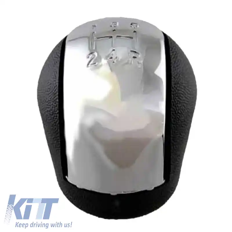 Mâner schimbător negru/ crom, potrivit pentru Opel Vectra C cu 5 viteze GK0943-image-6296599