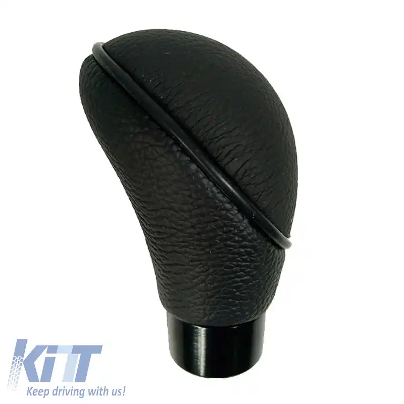 Mâner Schimbător Universal Din Piele Naturală Cu Cauciuc Oval Negru Potrivit pentru Revers Normal 37113-image-6298474