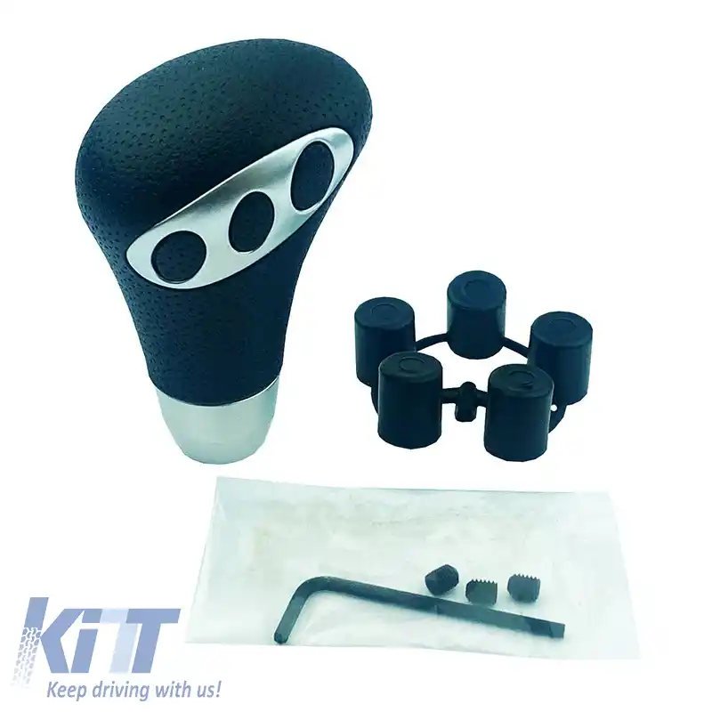 Mâner Schimbător Universal Negru cu Argintiu Potrivit pentru Revers Normal 37059-image-6296142